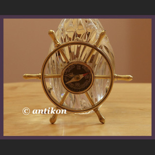 Mosiężny kompas wspaniałe koło sterowe