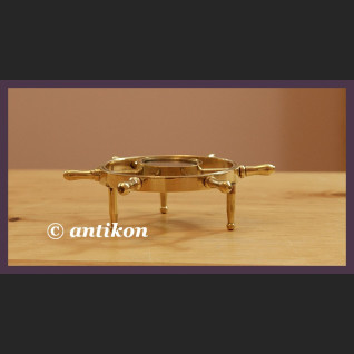 Mosiężny kompas wspaniałe koło sterowe