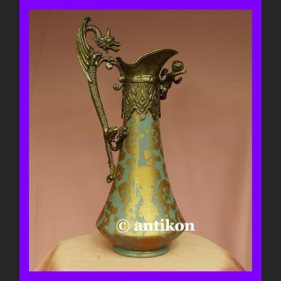 Dzban do napojów porcelana brąz smok Dzban do napojów porcelana brąz smok