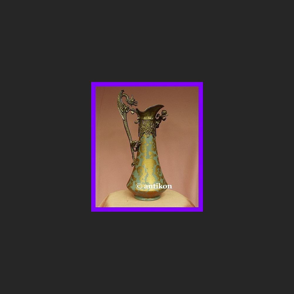 Dzban do napojów porcelana brąz smok Dzban do napojów porcelana brąz smok