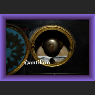 Zegar kominkowy napoleon duży piękny z Francji 