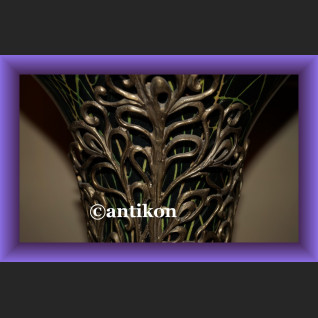 Olbrzymi porcelanowy wazon prześliczny paw 