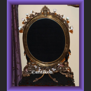 Lustro barokowe piękne na toaletkę cudowne 