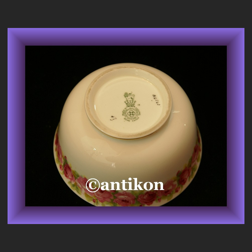 CUDOWNIE PIĘKNY PORCELANOWY GARNITUR PEONIA CUDOWNIE PIĘKNY PORCELANOWY GARNITUR PEONIA