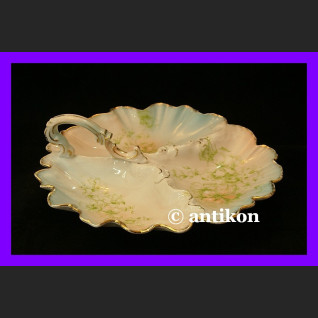 CUDOWNIE PIĘKNY PORCELANOWY GARNITUR PEONIA