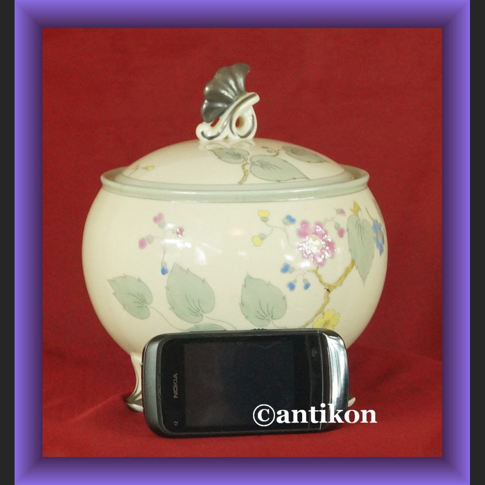 Piękna markowa przedwojenna bomboniera Hertel Jacob