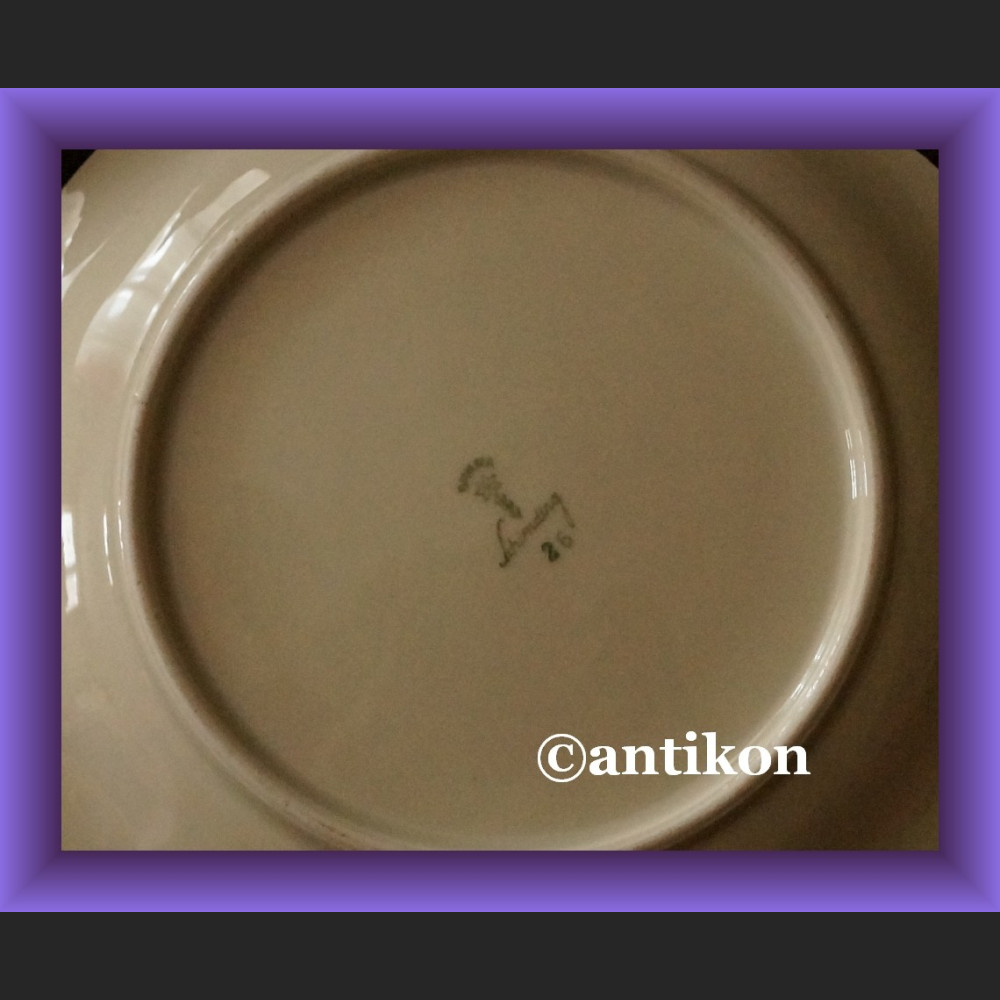 PIĘKNY PORCELANOWY KOMPLET DO KONFITUR Markowy Schirinding PIĘKNY PORCELANOWY KOMPLET DO KONFITUR Markowy Schirinding