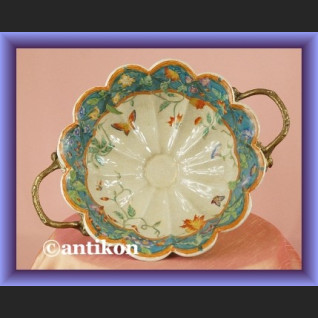 Olśniewająca misa na owoce patera z brązem