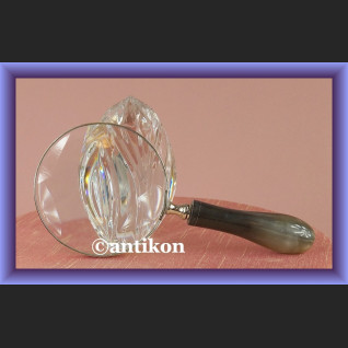 Znakomite duże szkło powiększające lupa gabinetowa 