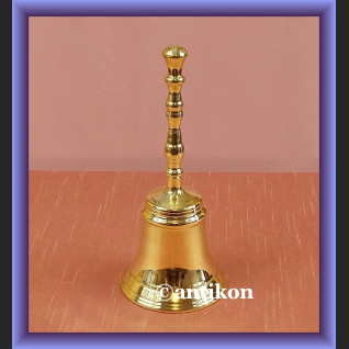 Dzwonek stołowy piękny mosiądz dzwon z rączką
