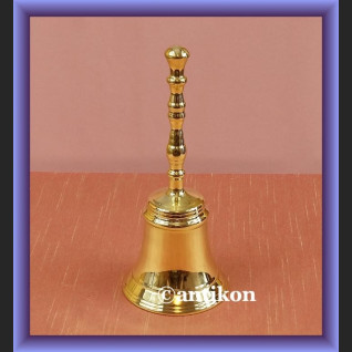 Dzwonek stołowy piękny mosiądz dzwon z rączką