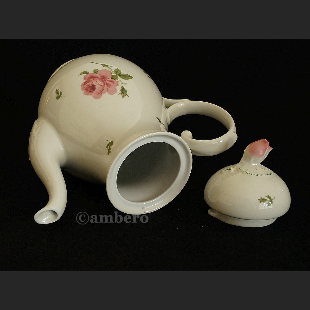 Garnitur do kawy herbaty Seltmann Weiden dzbanek, cukiernica i mlecznik w piękne różyczki Garnitur do kawy herbaty Seltmann Weiden dzbanek, cukiernica i mlecznik w piękne różyczki