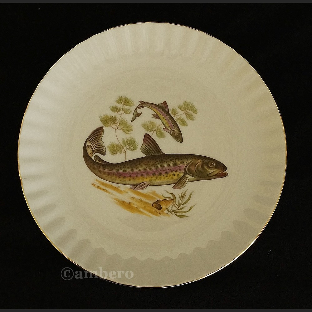 Serwis do ryb patera i talerze Bavaria 