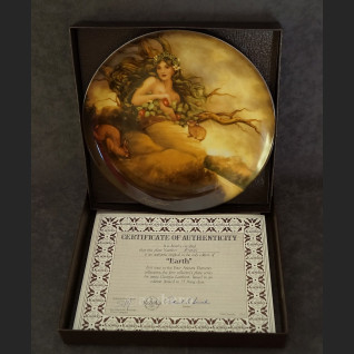 Cztery starożytne żywioły talerze kolekcjonerskie piękna kolekcja