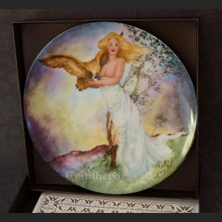 Cztery starożytne żywioły talerze kolekcjonerskie piękna kolekcja