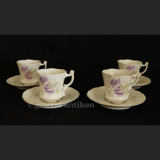 Filiżanka i spodek Śląsk Carl Tielsch Altwasser Silesia