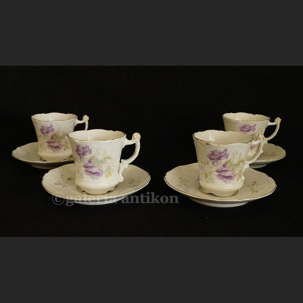 Filiżanka i spodek Śląsk Carl Tielsch Altwasser Silesia