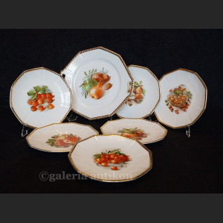 Serwis piękny z owocami Schumann