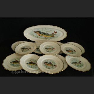 Serwis do ryb francuski na 12 osób 