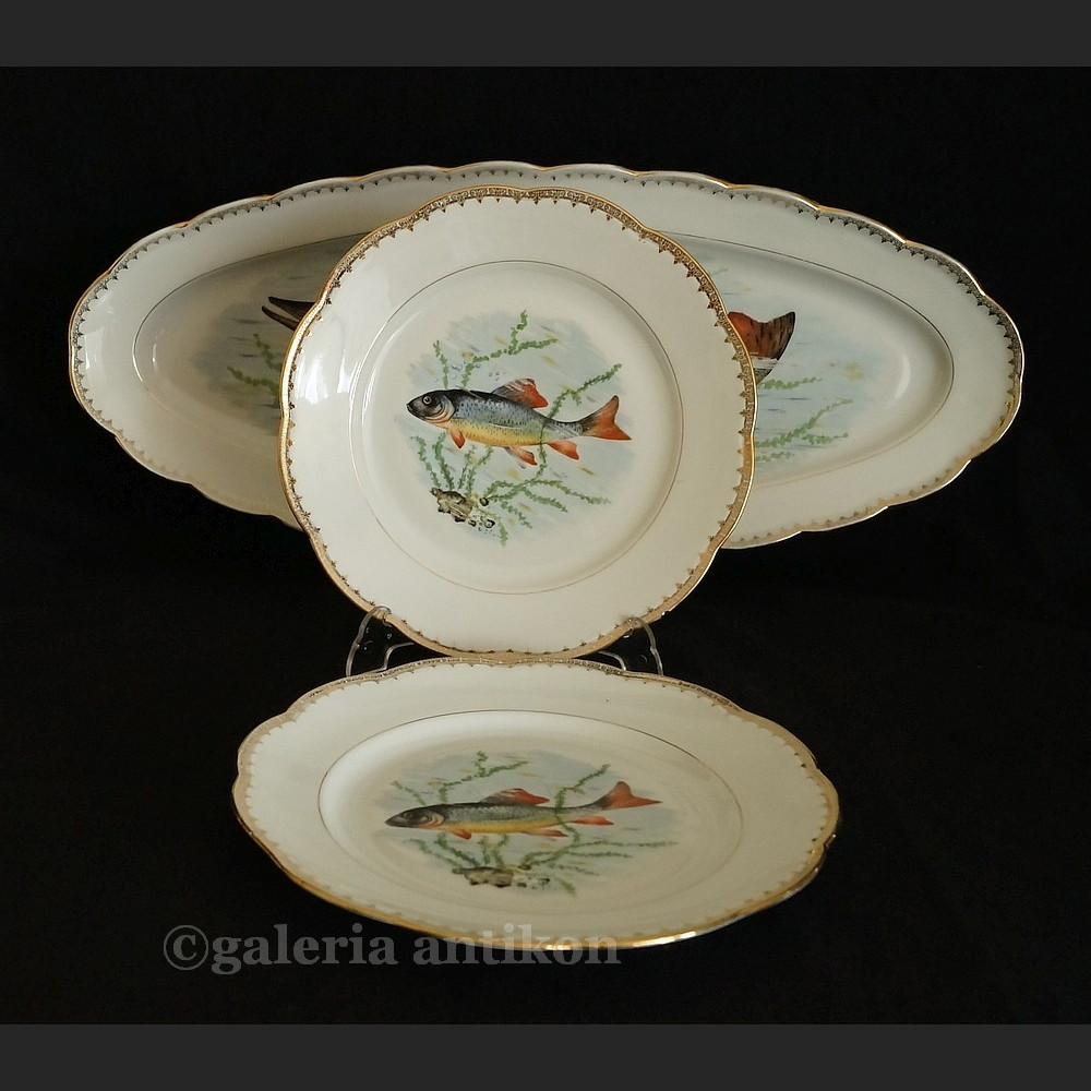 Serwis do ryb francuski na 12 osób 