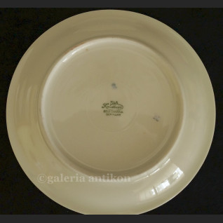 Przeuroczy komplet do deserów wzór łąka na 6 osób K & A Krautheim Selb Bavaria Germany