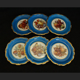 Talerze z owocami Rosenthal Pompadour ok. 1928 r. 