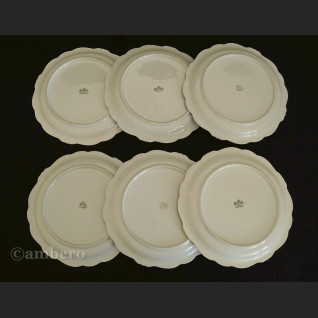 Talerze z owocami Rosenthal Pompadour ok. 1928 r. Talerze z owocami Rosenthal Pompadour ok. 1928 r.