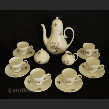 Designerski serwis do herbaty Rosenthal komplet na 6 osób Bjorn Wiinblad