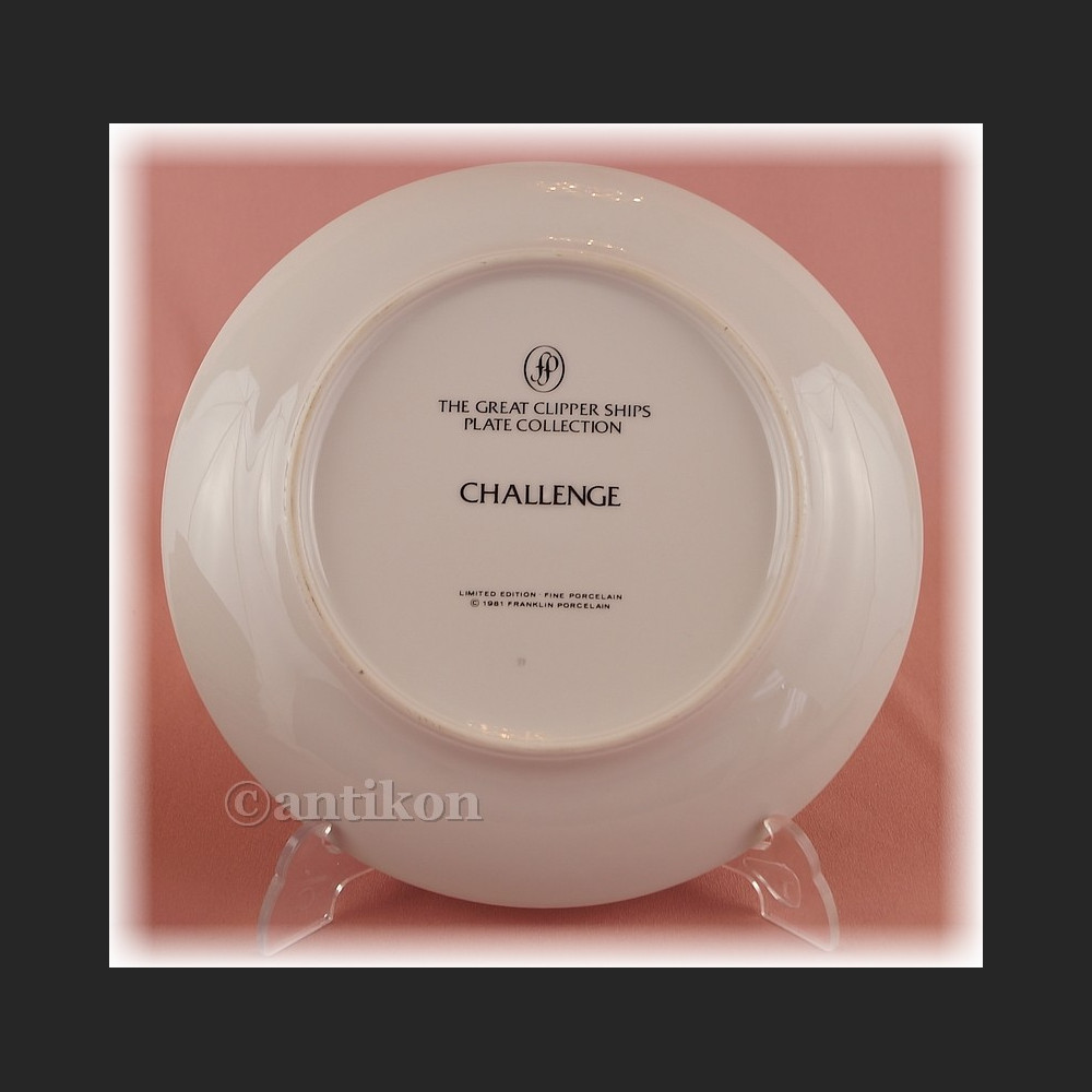 Żaglowce Franklin Mint talerze kolekcjonerskie 12 sztuk