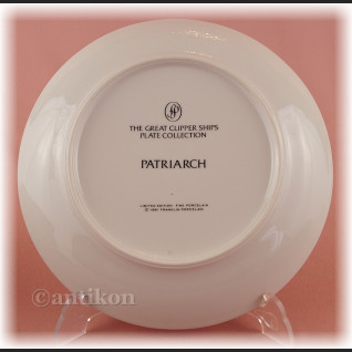 Żaglowce Franklin Mint talerze kolekcjonerskie 12 sztuk