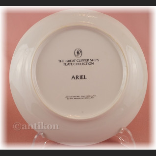 Żaglowce Franklin Mint talerze kolekcjonerskie 12 sztuk