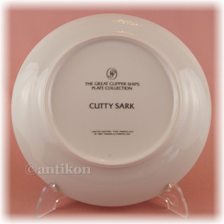 Żaglowce Franklin Mint talerze kolekcjonerskie 12 sztuk