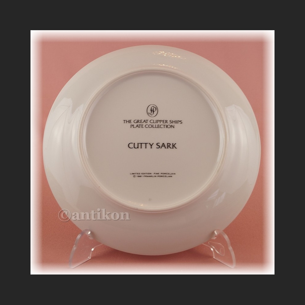 Żaglowce Franklin Mint talerze kolekcjonerskie 12 sztuk