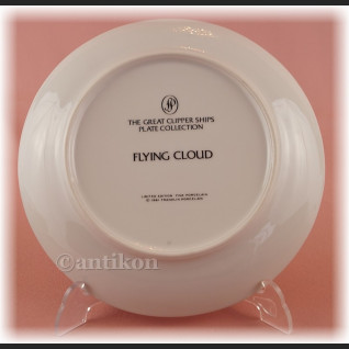 Żaglowce Franklin Mint talerze kolekcjonerskie 12 sztuk