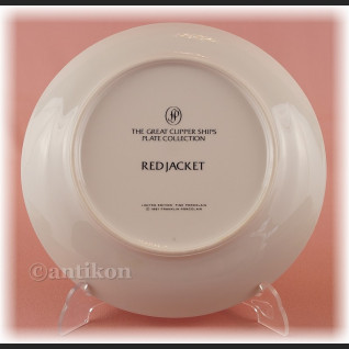 Żaglowce Franklin Mint talerze kolekcjonerskie 12 sztuk