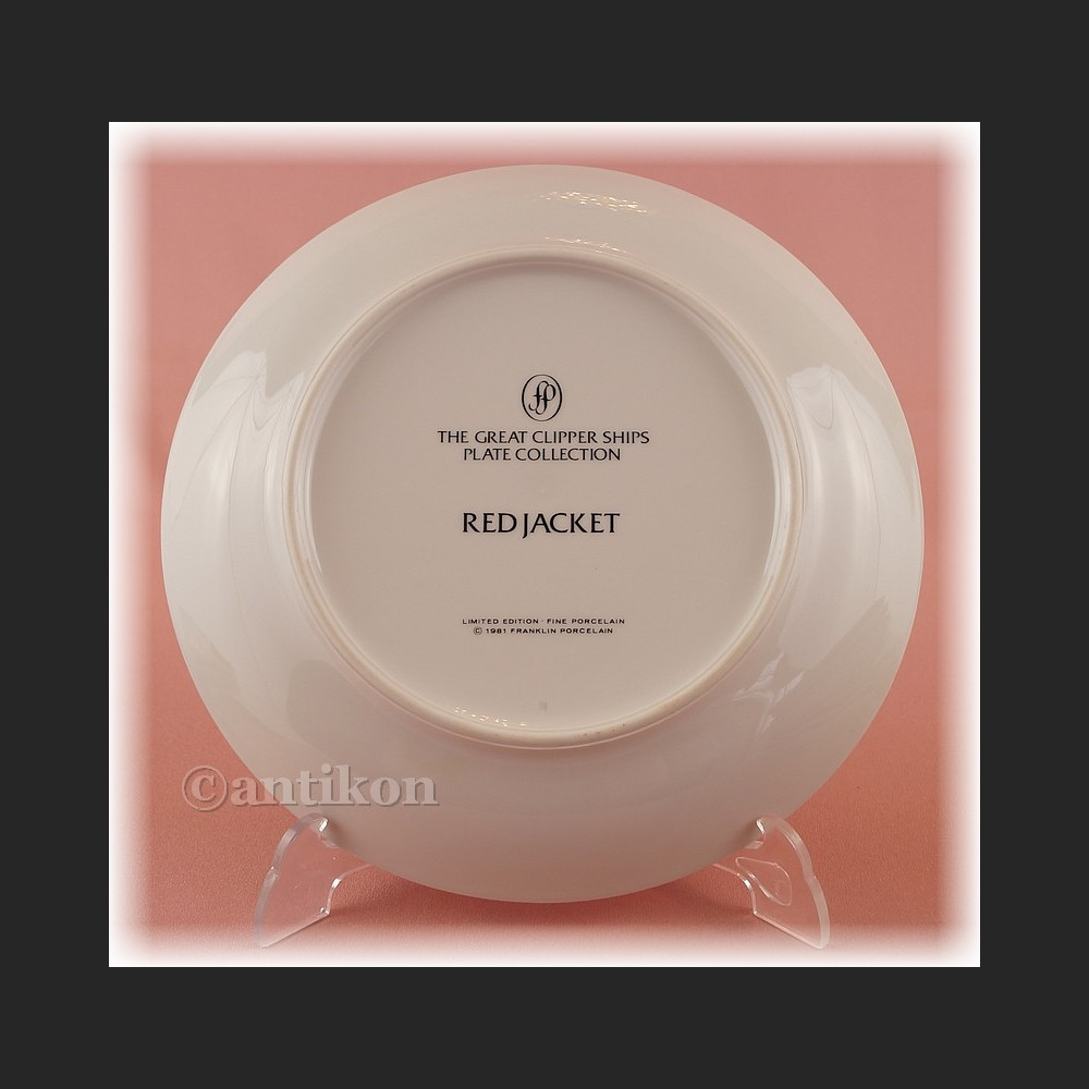 Żaglowce Franklin Mint talerze kolekcjonerskie 12 sztuk
