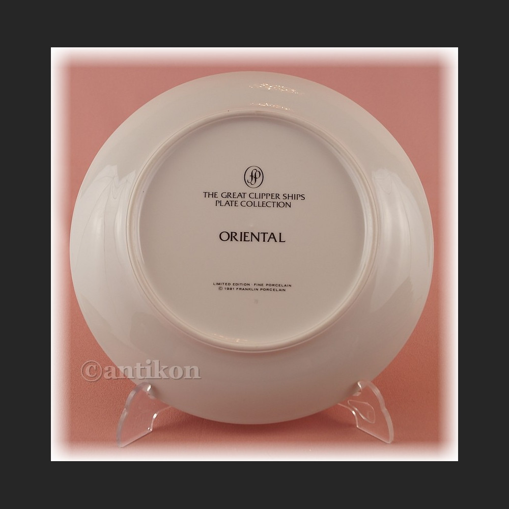 Żaglowce Franklin Mint talerze kolekcjonerskie 12 sztuk