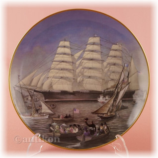Żaglowce Franklin Mint talerze kolekcjonerskie 12 sztuk