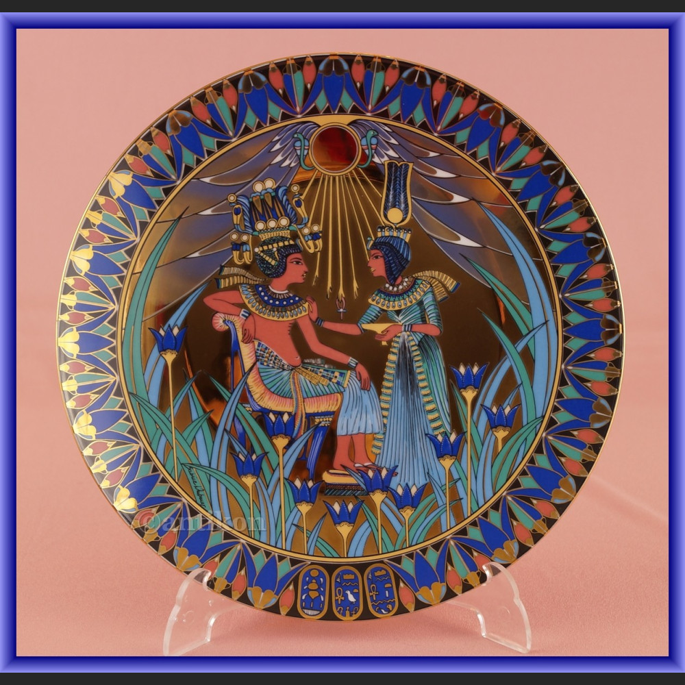 Unikatowe  talerze kolekcjonerskie Rosenthal Egipt