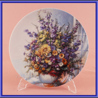 Ekskluzywna porcelana Rosenthal Kwiaty w oknie talerze kolekcjonerskie Ekskluzywna porcelana Rosenthal Kwiaty w oknie talerze kolekcjonerskie