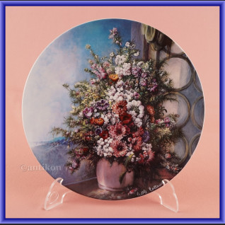 Ekskluzywna porcelana Rosenthal Kwiaty w oknie talerze kolekcjonerskie Ekskluzywna porcelana Rosenthal Kwiaty w oknie talerze kolekcjonerskie