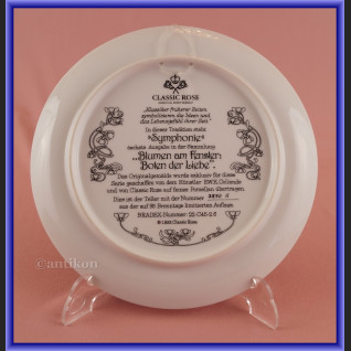 Ekskluzywna porcelana Rosenthal Kwiaty w oknie talerze kolekcjonerskie Ekskluzywna porcelana Rosenthal Kwiaty w oknie talerze kolekcjonerskie