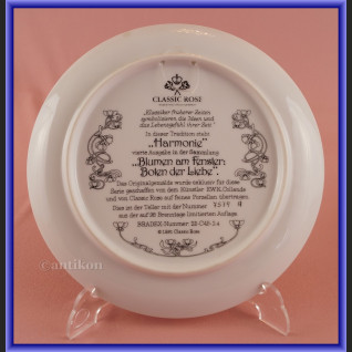 Ekskluzywna porcelana Rosenthal Kwiaty w oknie talerze kolekcjonerskie Ekskluzywna porcelana Rosenthal Kwiaty w oknie talerze kolekcjonerskie