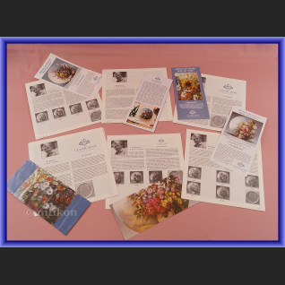 Ekskluzywna porcelana Rosenthal Kwiaty w oknie talerze kolekcjonerskie Ekskluzywna porcelana Rosenthal Kwiaty w oknie talerze kolekcjonerskie