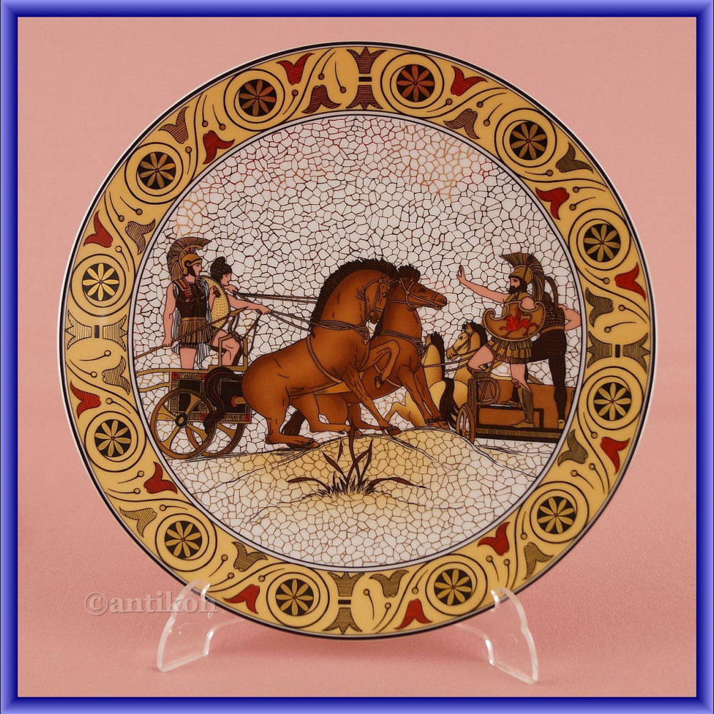 Ekskluzywne talerze kolekcjonerskie Rosenthal Iliada Homer Ekskluzywne talerze kolekcjonerskie Rosenthal Iliada Homer