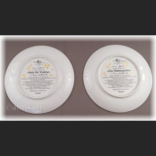 Talerz kolekcjonerski Hutschenreuter Weseli Muzykańci cała kolekcja Talerz kolekcjonerski Hutschenreuter Weseli Muzykańci cała kolekcja