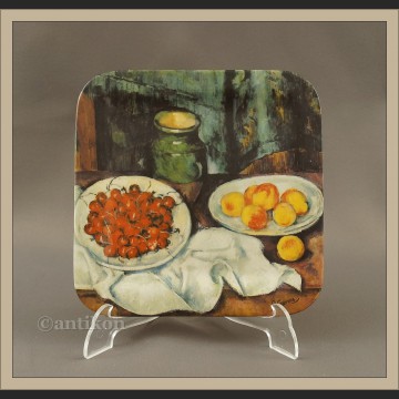 Talerz kolekcjonerski Martwa natura Cezanne 