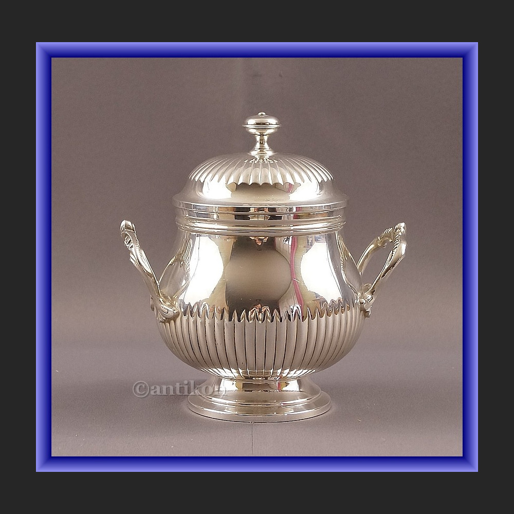 Christofle cukierniczk i mlecznik piekny zestaw Christofle cukierniczk i mlecznik piekny zestaw