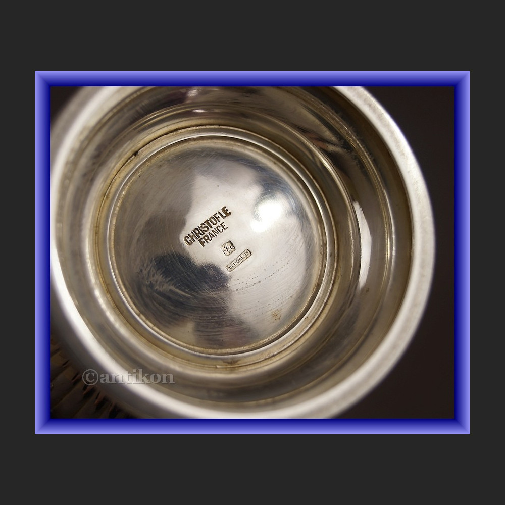 Christofle cukierniczk i mlecznik piekny zestaw Christofle cukierniczk i mlecznik piekny zestaw