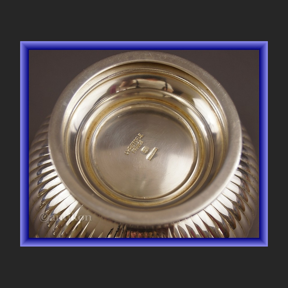 Christofle cukierniczk i mlecznik piekny zestaw Christofle cukierniczk i mlecznik piekny zestaw